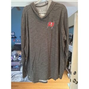 Nike Dri-Fit Tampa Bay Buccaneers Long Sleeve Hooded Shirt Size 3XL